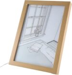 LED-verlichting schilderij kunstlamp huisdecoratie zonneschijn schilderij nachtlampje 32x22cm - Afbeelding 4