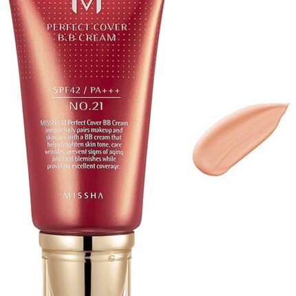 Missha Perfect Cover Bb Cream Spf42 - NO.21 - Bright Beige - 50 ml