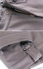 Heren Softshell Winter Fleece Gevoerde Broek Outdoor Wandelen Klimbroek Waterdichte Ski Wandelbroek - maat 3XL - Afbeelding 4