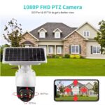4MP op zonne-energie werkende 4G PTZ-camera met tweewegsaudio - Afbeelding 7