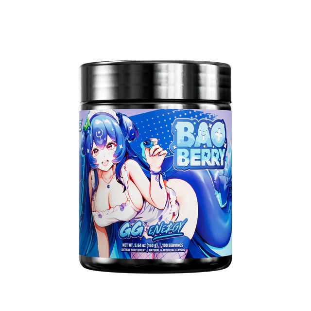 bao-berry-energy-front Gamer Supps - BaoBerry GG by Bao - 100 Servings - Afbeelding 1