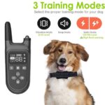 Trainingshalsband voor honden, elektrische halsband met afstandsbediening.