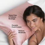 Kitsch Satin Pillowcase - Blush - Satijnen Kussensloop - Haar- & Huidvriendelijk - Luxe Slaapcomfort - Afbeelding 3