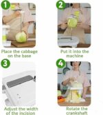 Kool Shredder, Groentesnijder, Multifunctionele groentesnijder, Kool Snijmachine Shredder, Rotary Kool Snijder, Fruit Kool Dunschiller - Afbeelding 3