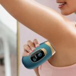 Epilator Draadloos - Ontharingsapparaat Gezicht - Gladde Huid - Oplaadbaar Snel - 21 x 16.5 cm - Groen - Afbeelding 2