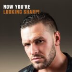 Scheermes voor Heren - Dubbelzijdig en Roestvrijstalen Natscheermes met 10 Scheermesjes - Afbeelding 3