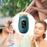 Epilator Draadloos - Ontharingsapparaat Gezicht - Gladde Huid - Oplaadbaar Snel - 21 x 16.5 cm - Groen - Afbeelding 3