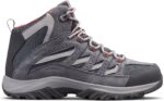 Columbia CRESTWOODâ„¢ MID WATERPROOF Dames Wandelschoenen - Grey - Maat 39.5 - Afbeelding 2