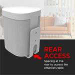 Muurbeugel voor Speakers | Voor Sonos One / Sonos® Play:1 | Max. 3 kg | Vast - Afbeelding 3