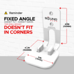 Muurbeugel voor Speakers | Voor Sonos One / Sonos® Play:1 | Max. 3 kg | Vast - Afbeelding 4