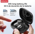 MINISO X30 OWS Draadloze Bluetooth-oordopjes met vertaling in 31 talen - Afbeelding 5