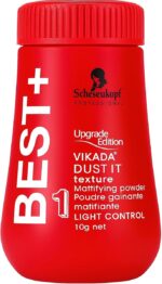 Dust It Best+ Vikada Dust It Texture Mattifying Powder | volumegevende haarpoeder voor mannen en vrouwen - 10g