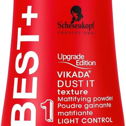 Dust It Best+ Vikada Dust It Texture Mattifying Powder | volumegevende haarpoeder voor mannen en vrouwen - 10g