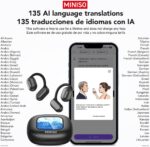 MINISO X30 OWS Draadloze Bluetooth-oordopjes met vertaling in 31 talen - Afbeelding 4
