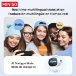 MINISO X30 OWS Draadloze Bluetooth-oordopjes met vertaling in 31 talen - Afbeelding 9