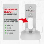 Muurbeugel voor Speakers | Voor Sonos One / Sonos® Play:1 | Max. 3 kg | Vast - Afbeelding 5