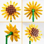 Adventskalender met kerstbloemenboeketten - Stel je eigen bloemstuk samen voor volwassenen, 24 dagen aftellen, een perfect cadeau voor kerstversiering en feestvreugde. - Afbeelding 4