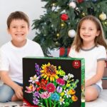 Adventskalender met kerstbloemenboeketten - Stel je eigen bloemstuk samen voor volwassenen, 24 dagen aftellen, een perfect cadeau voor kerstversiering en feestvreugde. - Afbeelding 8