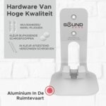 Muurbeugel voor Speakers | Voor Sonos One / Sonos® Play:1 | Max. 3 kg | Vast - Afbeelding 6