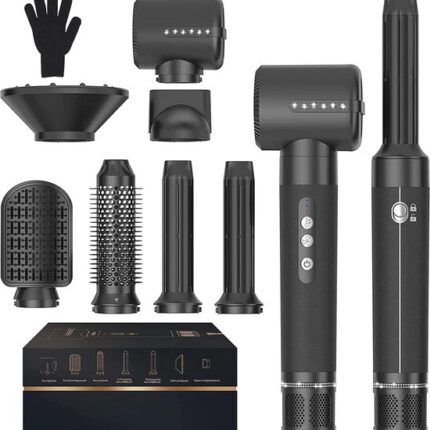 7-in-1 Föhnborstel: Multifunctionele Haarstyler voor Drogen, Stylen en Volume