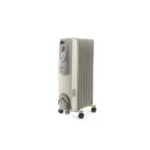 Kooper Santorini Sette olieradiator 1500W met 7 elementen, thermostaat, wit